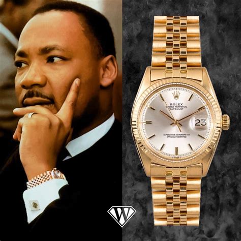 martin luther king jr rolex|martin luther king gold watch.